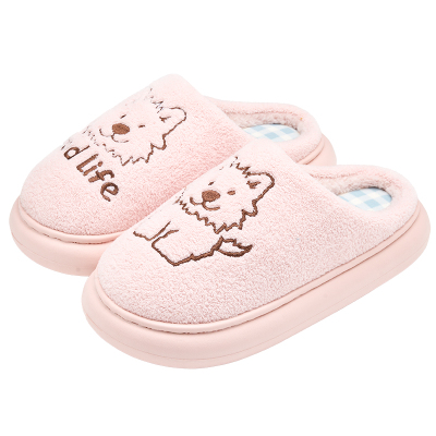 棉拖鞋女2025新款秋冬季毛绒拖鞋