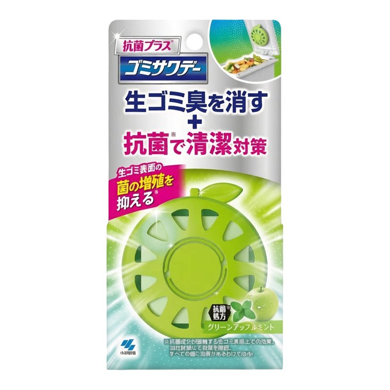 小林制药 进口日本垃圾桶除臭贴2.7ml苹果薄荷香除味去臭空气清新