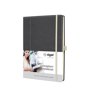 德国进口西格尔Sigel硬面笔记本CONCEPTUM系列2025年新款休闲记事本高档高级感商务办公记事本A4A5绑带