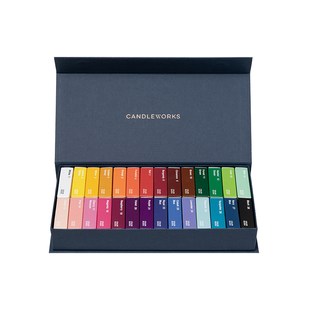 CANDLEWORKS 香薰蜡烛固体染料28色DIY蜡烛材料包大豆蜡染料颜料