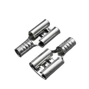 FDD1.25-250冷压接线端子1000只 6.3插簧线耳母预绝缘端头