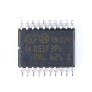 原装正品STM8L051F3P6TR TSSOP-20 16MHz/8KB闪存/8位微控制器MCU