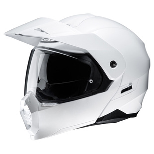 韩国HJC C80揭面盔街道骑行头盔越野旅行盔防雾