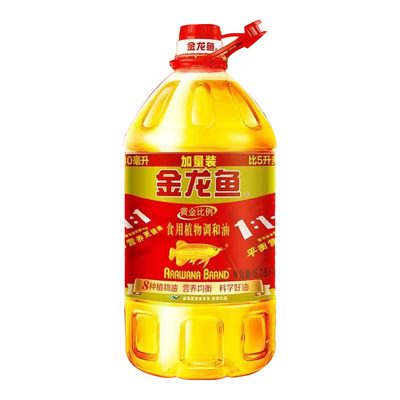 6.08L金龙鱼黄金比例调和油