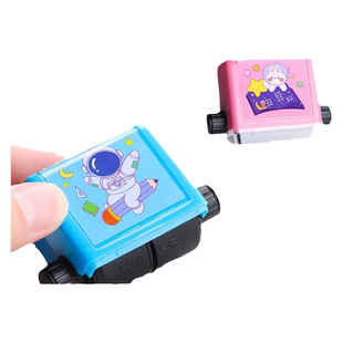 赛卓加减法印章数字教学滚动印章小学生趣味数学作业出题印章儿童个十位数加减口算加减乘除法练习题滚轮印章