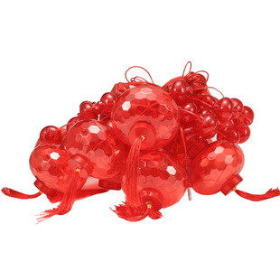 新年装饰灯2026春节过年气氛灯福字灯笼串马年小彩灯闪灯阳台挂灯