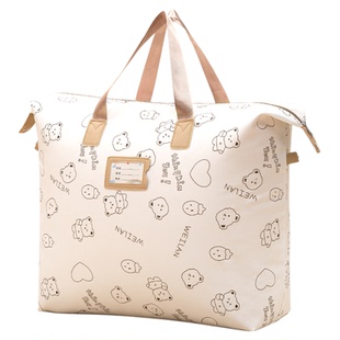 幼儿园被子收纳袋牛津布大容量换季衣服整理袋被褥手提袋防水加厚