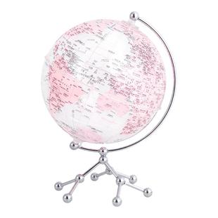 高级感奶油风摆件办公室桌地球仪轻奢小众精致有意义女生新年学生