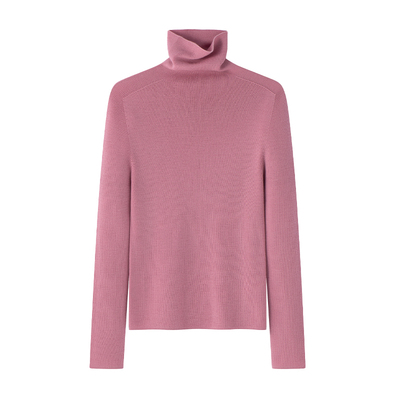 澳洲美利奴羊毛保暖针织衫冬季女