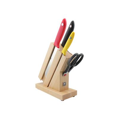 双立人彩色全套厨房刀具套装