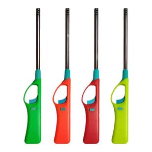 煤气电子打火枪充气明火点火器厨房天燃气灶打火机烧烤神器加长棒