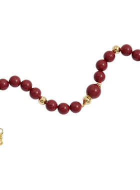 HERBE合璧葫芦朱砂串珠手串手链