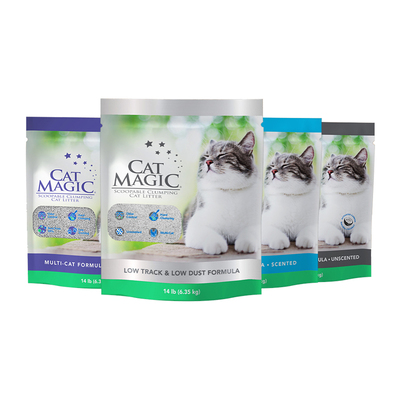 CatMagic喵洁客膨润土猫砂14磅