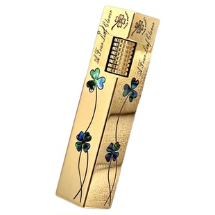 【祝融火具】R09小四方黄铜煤油打火机便携彩贝镶嵌时尚个性礼物