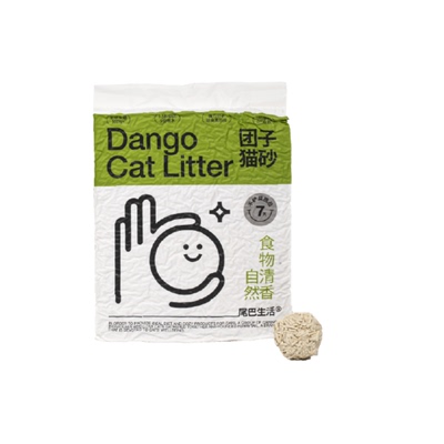 尾巴生活豆腐砂2.5kg除臭无尘
