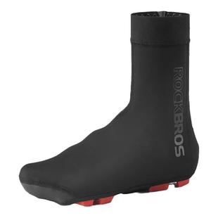 洛克兄弟骑行自行车鞋套山地公路车锁鞋鞋套男保暖秋冬季骑行装备