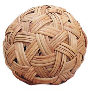 蹴鞠舞蹈道具手工编织蹴鞠球藤球儿童古典舞跳舞表演出专用道具球