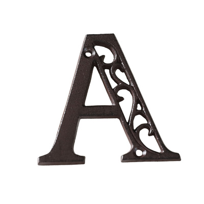 diy美式风数字号码牌墙壁装饰