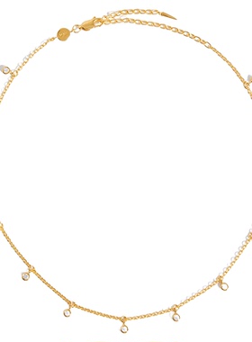 MISSOMA金色星际流苏锁骨链女