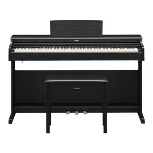 雅马哈电钢琴YDP165立式88键重锤带盖进口成人儿童初学考级家用