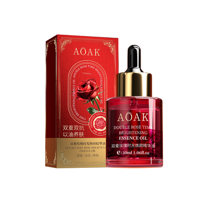 玫瑰面部按摩精华油舒缓补水保湿修复淡纹去皱抗氧化改善黑色素