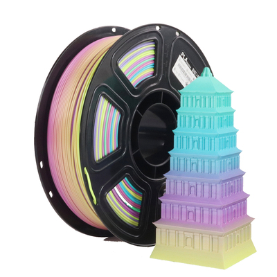 拓竹3d打印PLA彩虹渐变色
