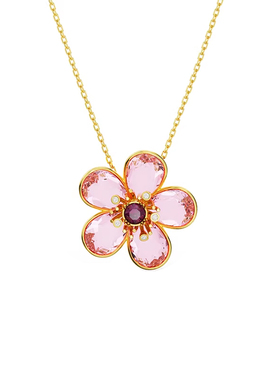 【自营】Swarovski/施华洛世奇Idyllia花朵项链吊坠配饰小众高级