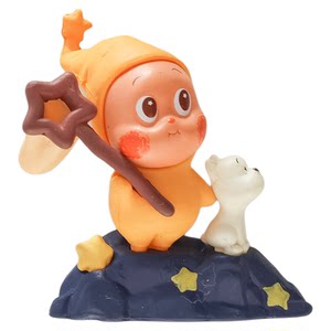 冰箱贴生活家星星人可爱卡通冰箱贴磁贴立体家居装饰个性创意改娃萌粒磁吸铁石