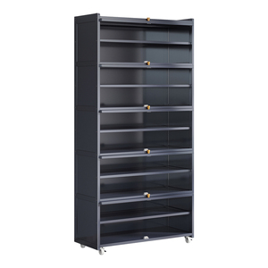 鞋柜家用门口大容量多层超大新款2025爆款带轮可移动走廊防尘鞋架