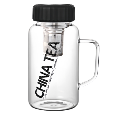 大容量高硼硅玻璃杯可加热煮茶