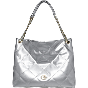 金利来2026新款女士包包小香风菱格链条包潮流小众时尚百搭斜挎包