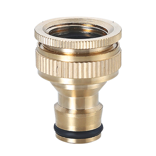 4分6分内丝外丝洗衣机水龙头铜奶嘴快速转接头四分洗车软管对接器