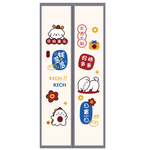 2025新款全隐私门帘空调隔断帘遮挡卧室冬季保暖防油烟磁吸门帘子