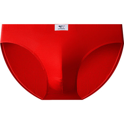 七匹狼纯棉抗菌本命年红三角内裤