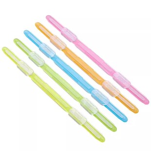 原子夹双孔文件夹学生用试卷资料装订夹条塑料资料打孔装订成册工具学习文具办公用品分类活页环收纳整理神器