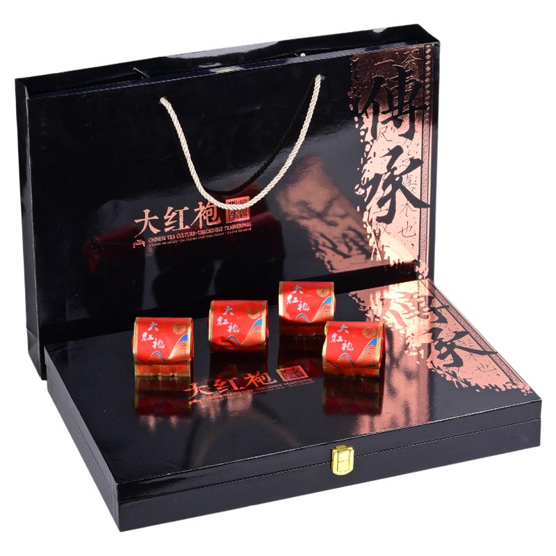 大红袍茶叶礼盒30小包250g