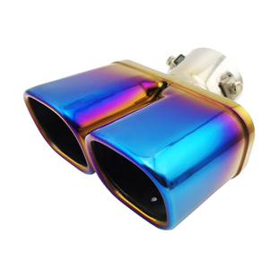 适用东风本田XRV改装专用缤智排气管套装饰尾喉双出汽车用品配件