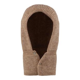 巴拉克拉法帽毛线假衣领秋冬季装饰针织领内搭连帽子围脖一体男女