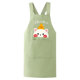 儿童围裙送套袖幼儿园美术画画衣画室专用防水防脏可定制LOGO图案