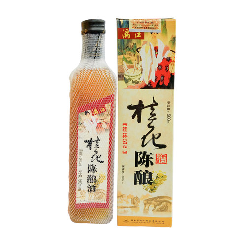 漓江牌38度桂花陈酿 桂林特产桂花酒 花香酒 女士酒包邮一瓶500ml