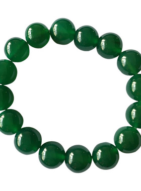 水晶绿玛瑙情侣本命年礼物手串