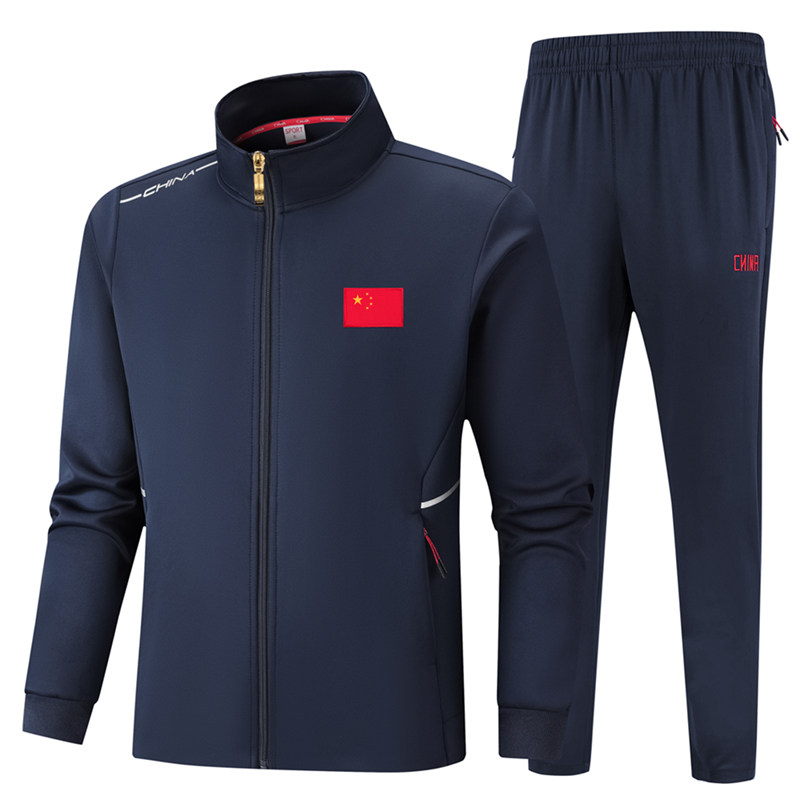中国队运动服体育生训练国服套装