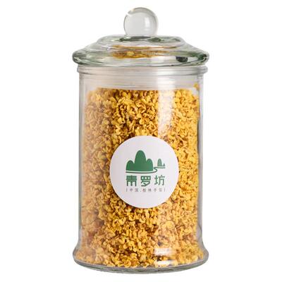 低温微波脱水桂花干花食用特产级不熏硫新鲜桂桂桂花茶叶罐装6·A