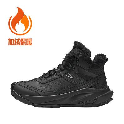 安踏探界加绒保暖棉鞋