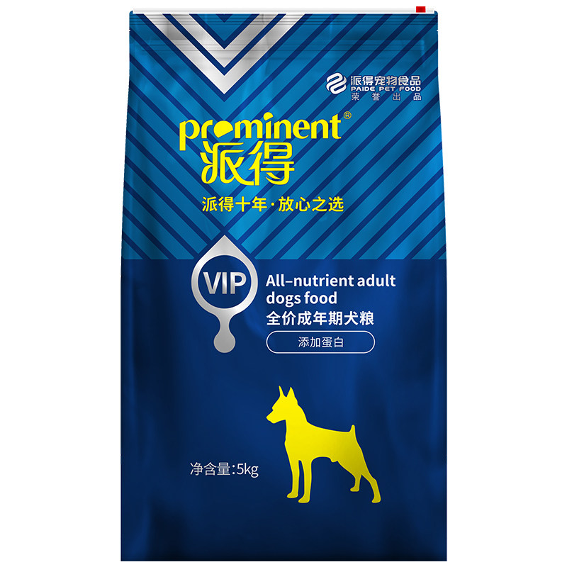 派得狗粮5kg牛肉果蔬10斤贵宾