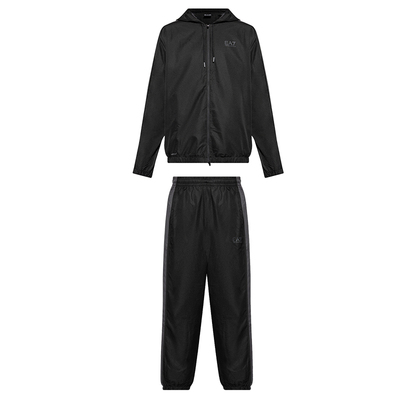 阿玛尼男士时尚拼色休闲运动套装