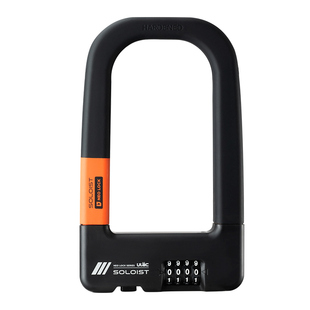 ULAC自行车锁密码U型锁公路山地摩托车电动电瓶车u形门锁家用防盗