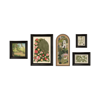 法蒂雅中古风客厅2025新款挂画