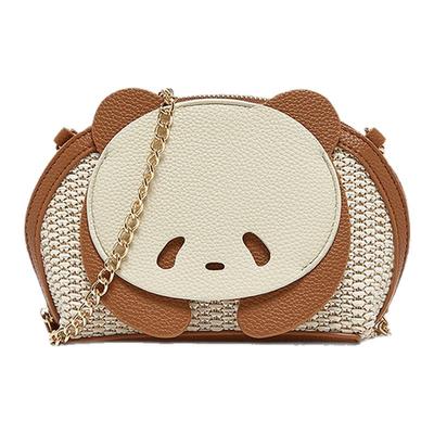 百思图25夏季商场新款时尚链条包卡通贝壳包单肩斜挎包女TY021BX5