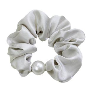 桑蚕真丝发圈女高级感洋气时尚大肠不伤发头绳不勒发无扎痕韩式风